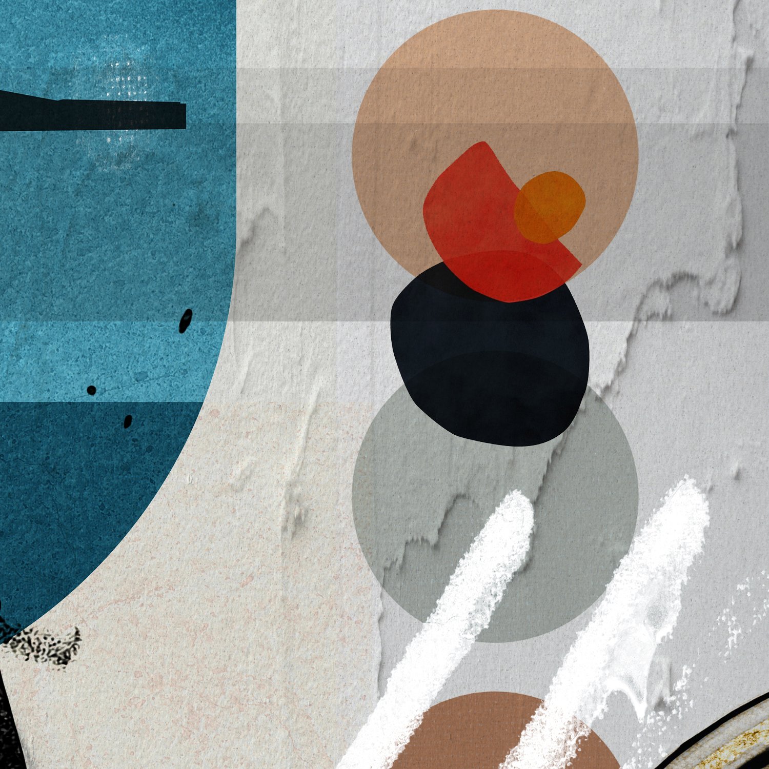 Balancing Life's Moments - Diptych