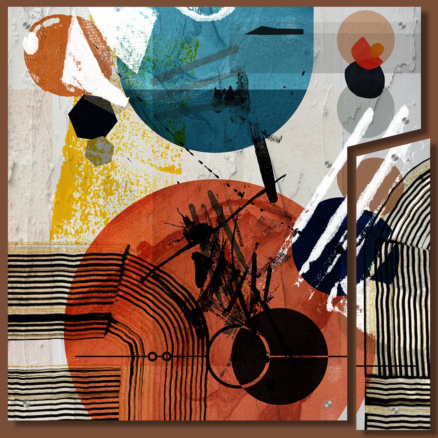 Balancing Life's Moments - Diptych