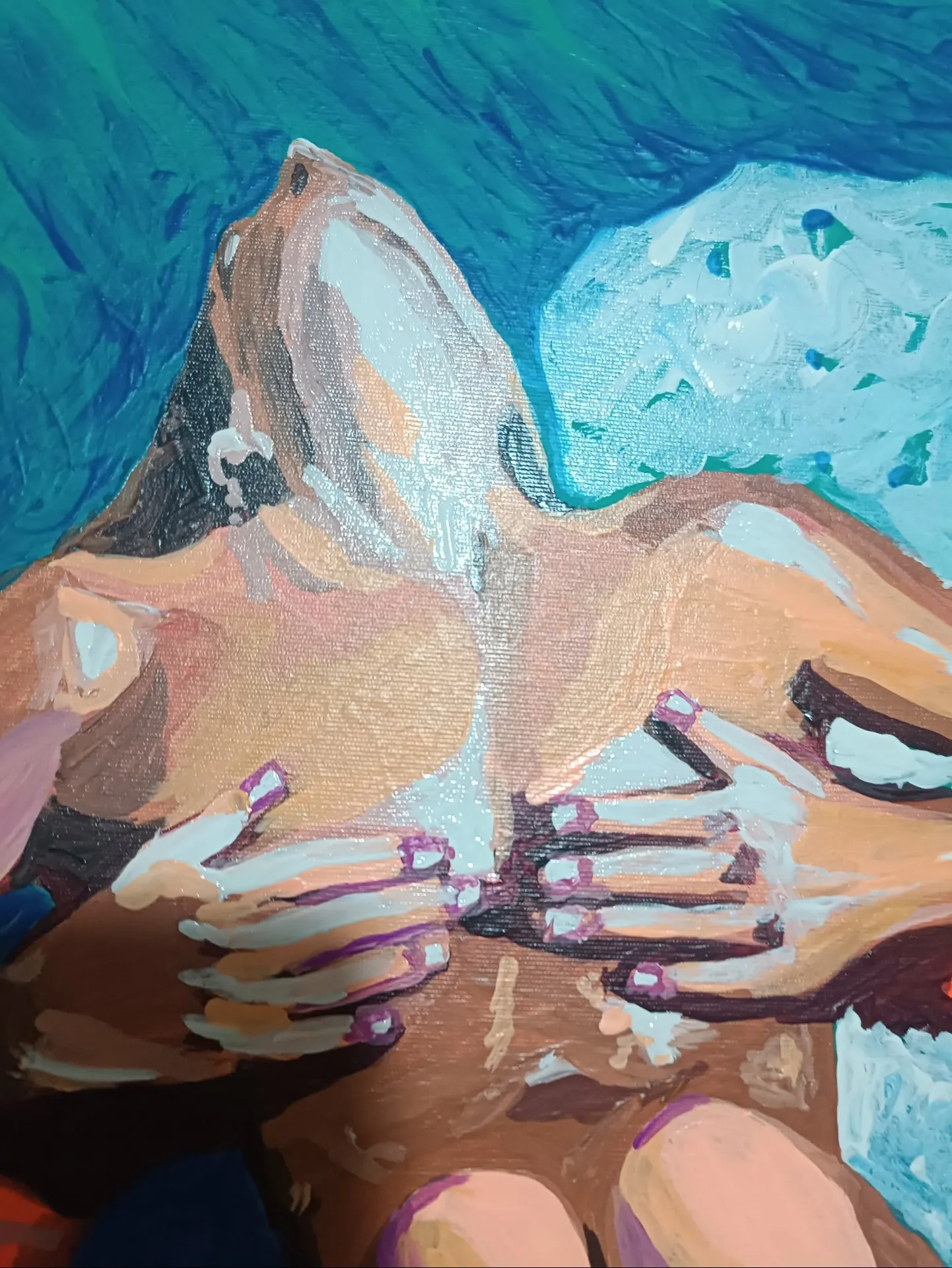 Help women 3 — Katwrina Golban, acrylic — 2