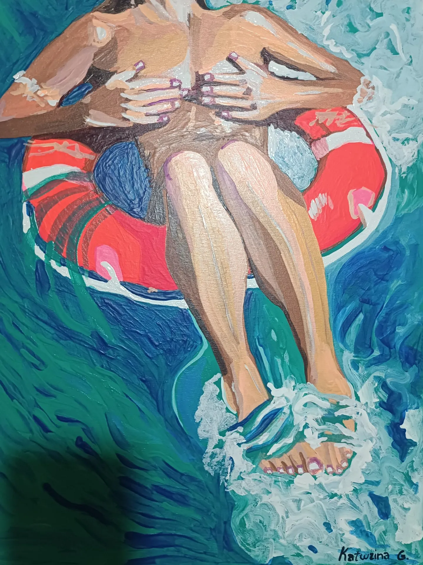 Help women 3 — Katwrina Golban, acrylic — 3