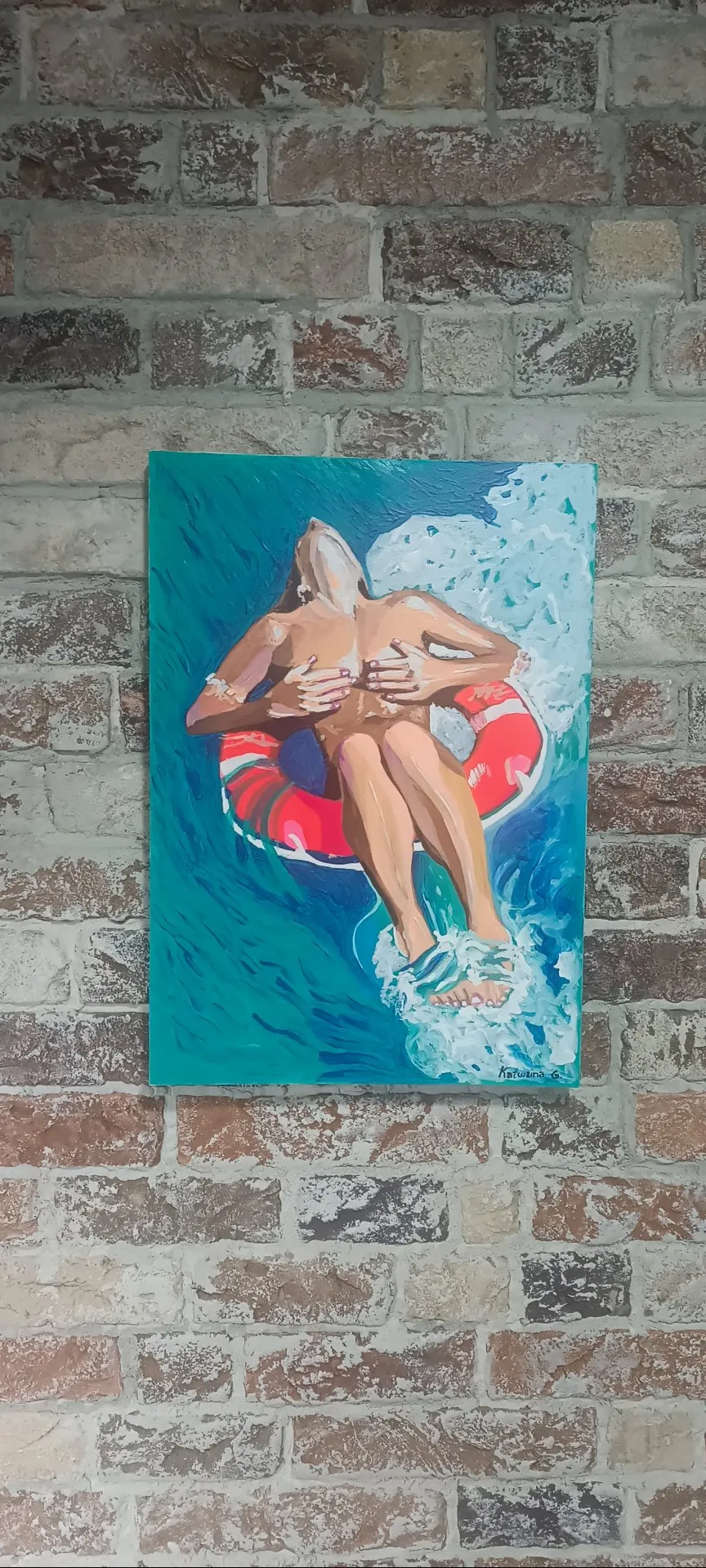 Help women 3 — Katwrina Golban, acrylic — 9