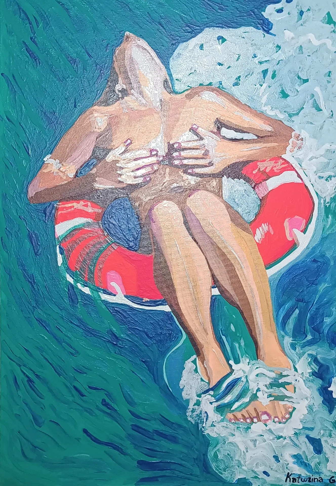 Help women 3 — Katwrina Golban, acrylic — 6