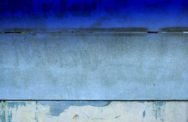 Berlin Wall blue