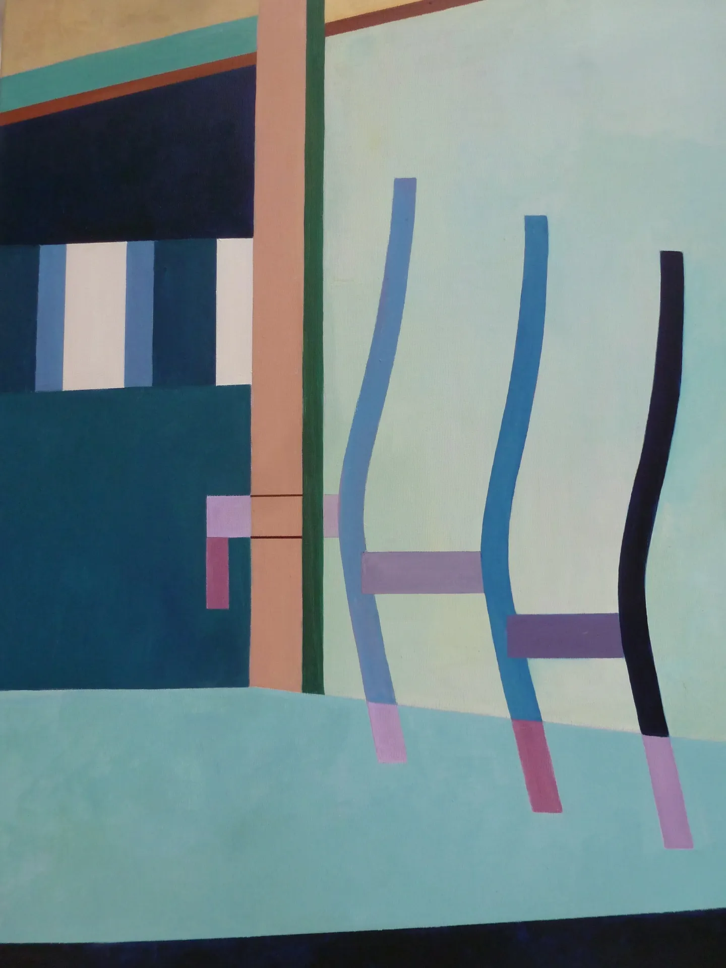 Dancing Chairs · 2019 · 60×80 cm