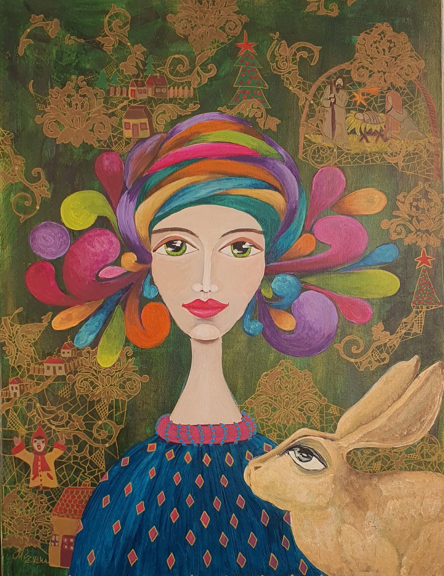 Love In Wintertime · 2021 · 60×80 cm