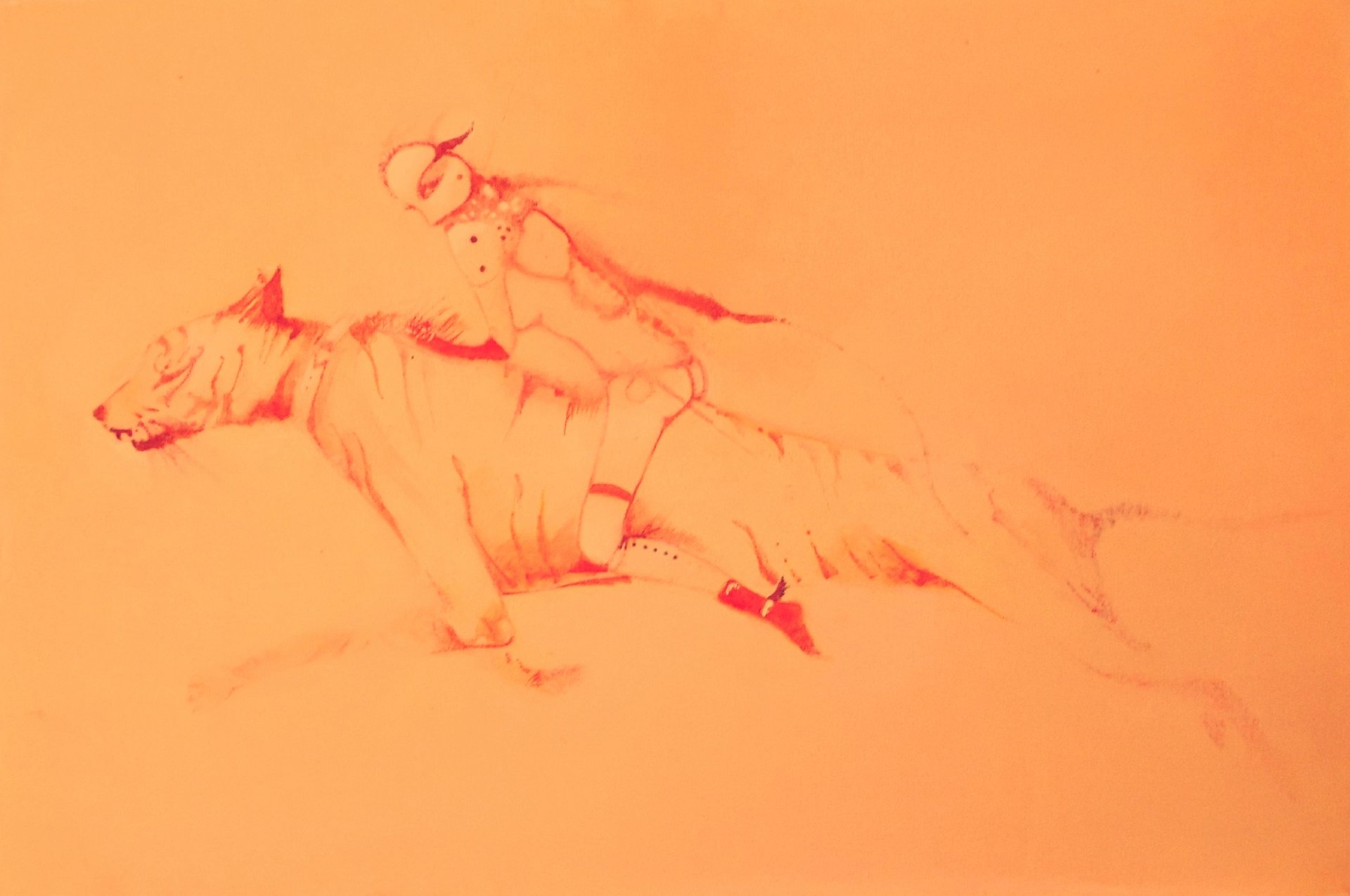 She who rides a tiger can never get off