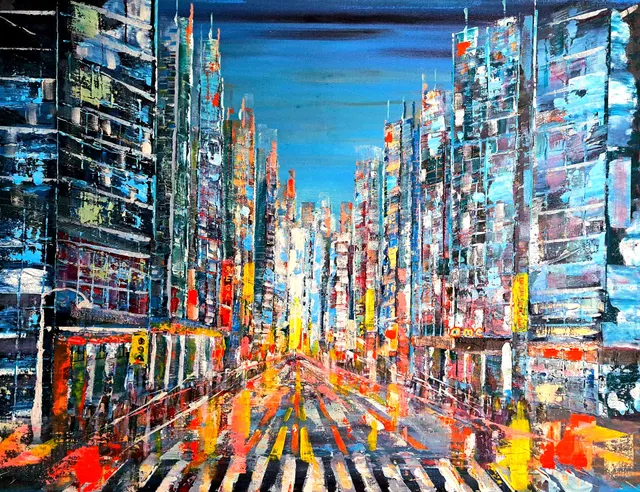New York in Blue II