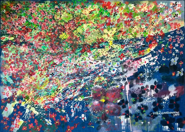 Flowered sky