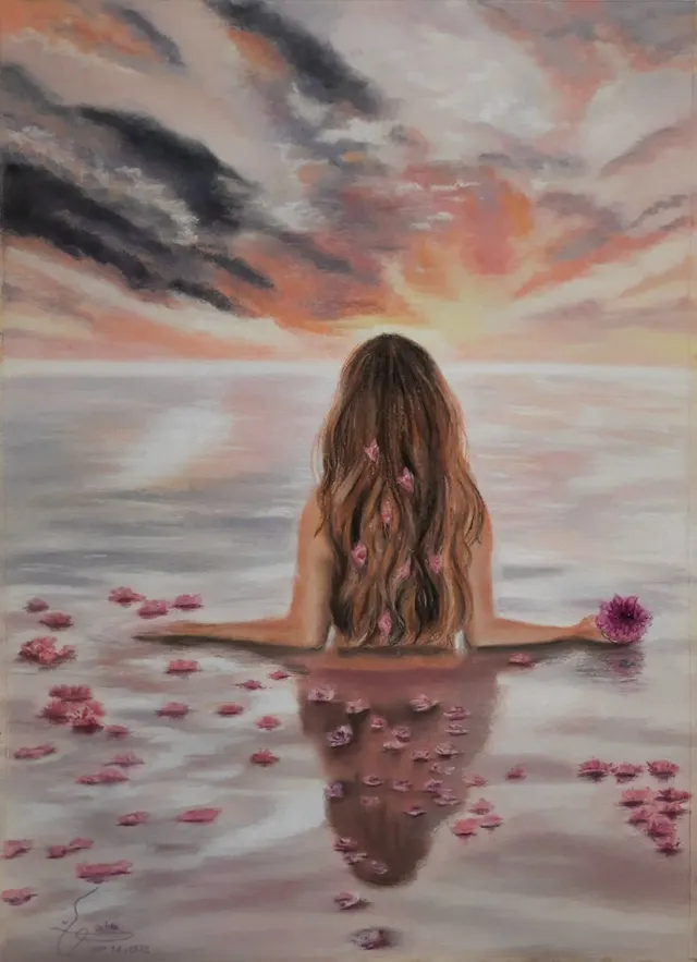The Lotus Sunset