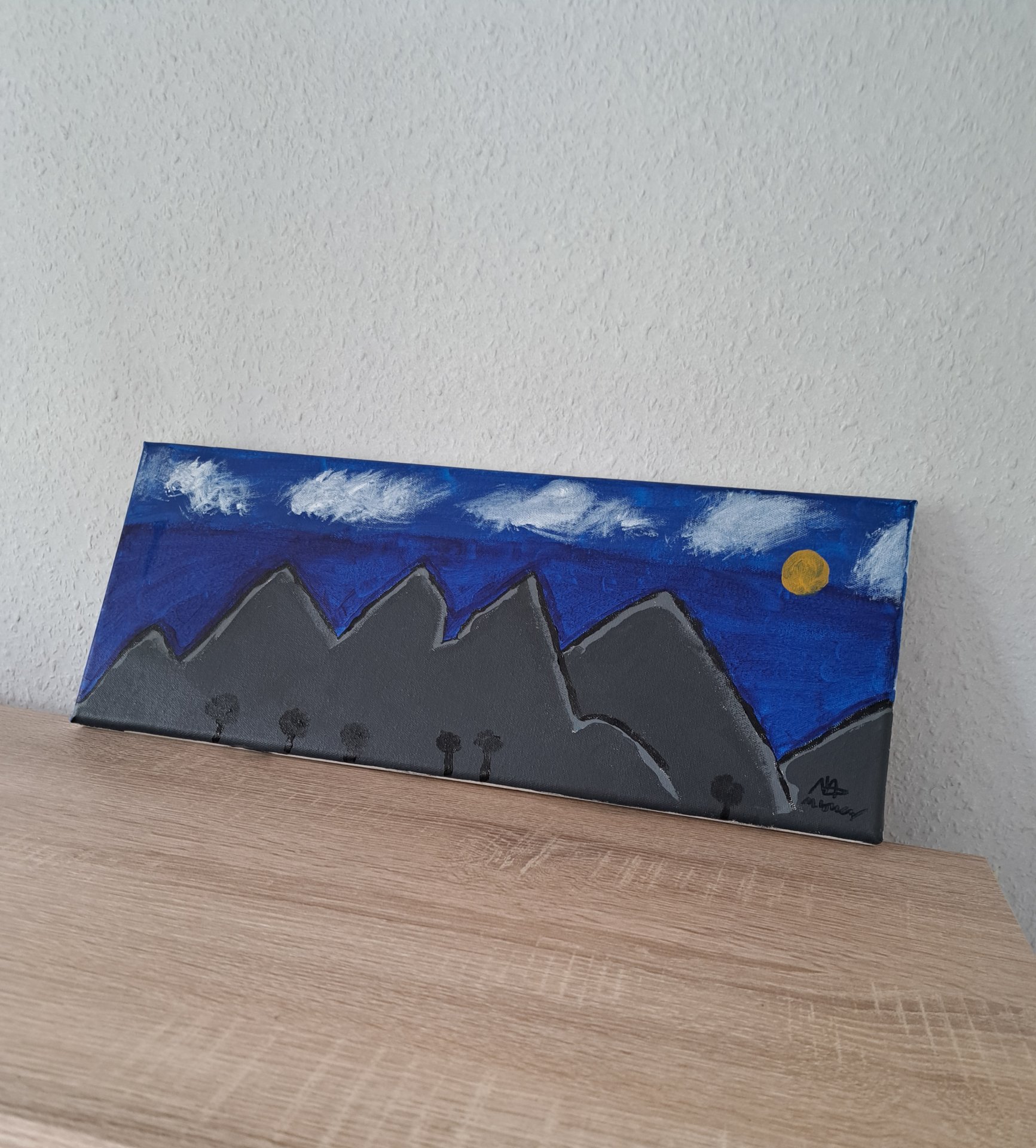 "Cold Night" Art