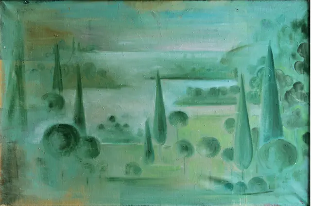 Green trees