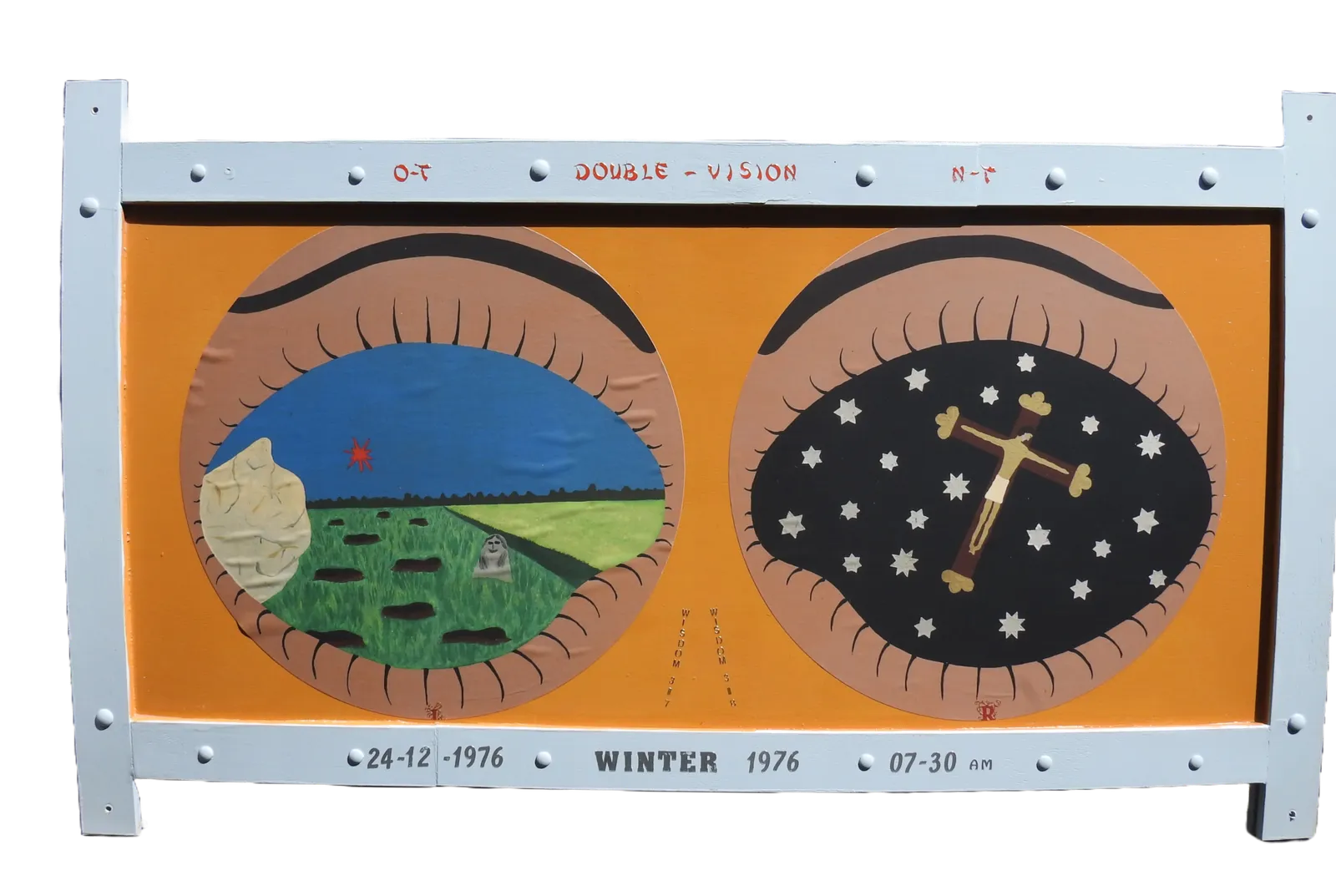 DUAL-VISION · 2025 · 125×75 cm