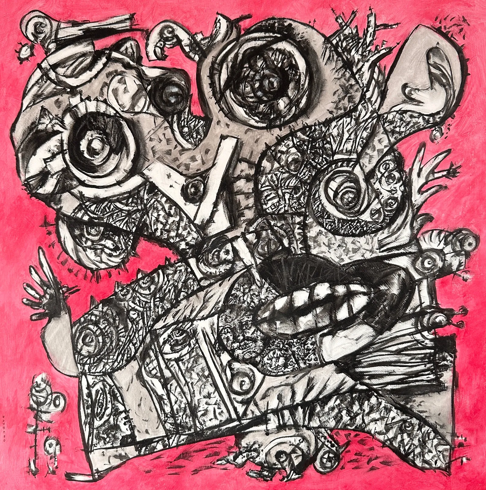 Apparatus · 2025 · 50×50 cm