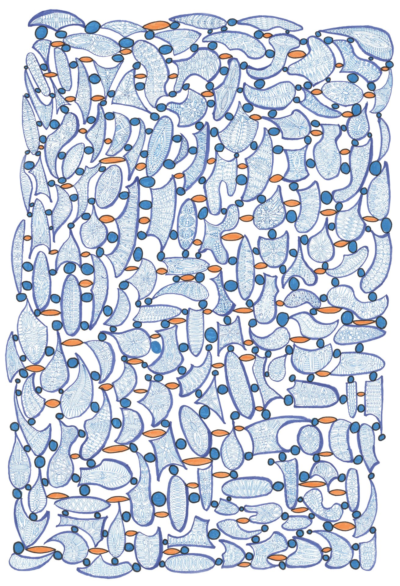 SEA 2020 A3 Rotring drawing Giclée Artprint