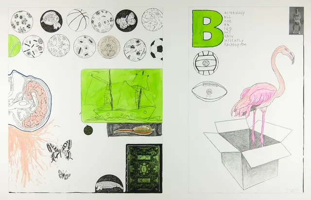 Alphabet Drawing (B)