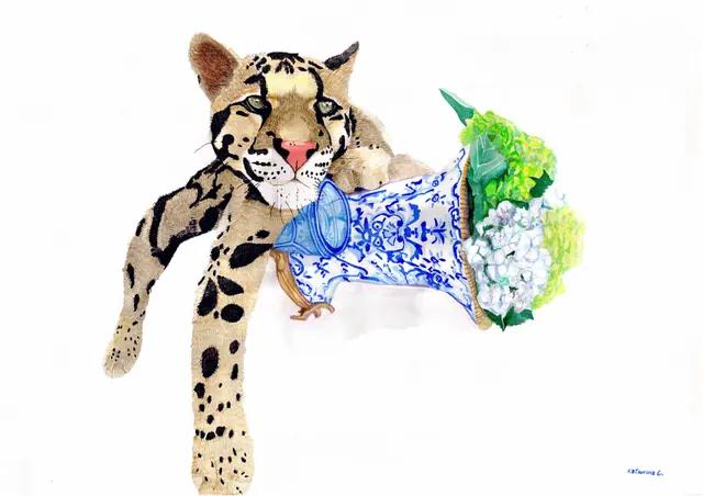 Leopard & Jaguar , animale