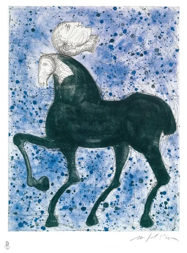 Horse and Knight, Olympic Games