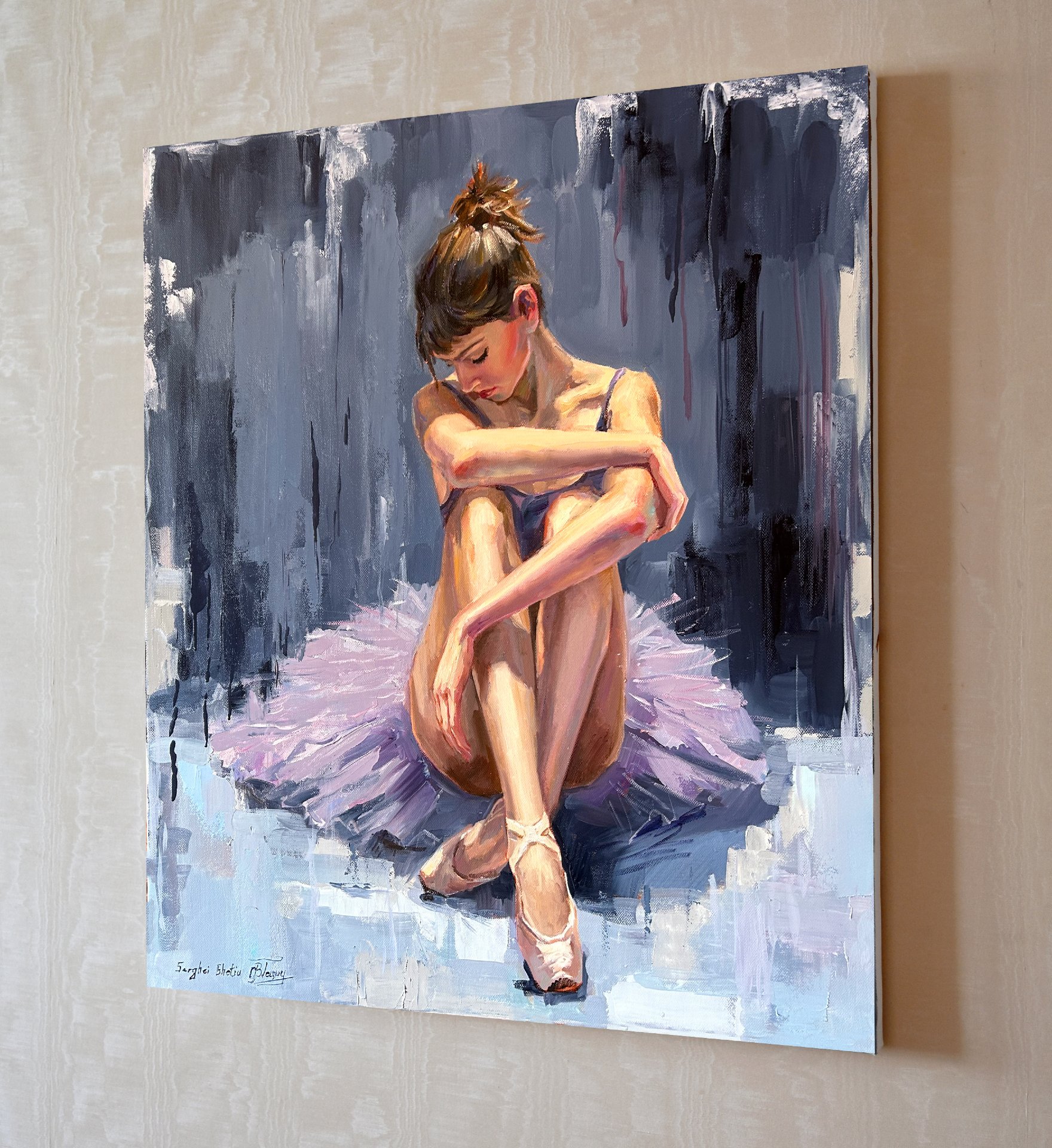 The sadness of ballerina