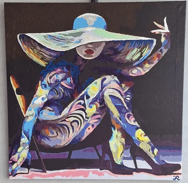 Pschychedelic woman