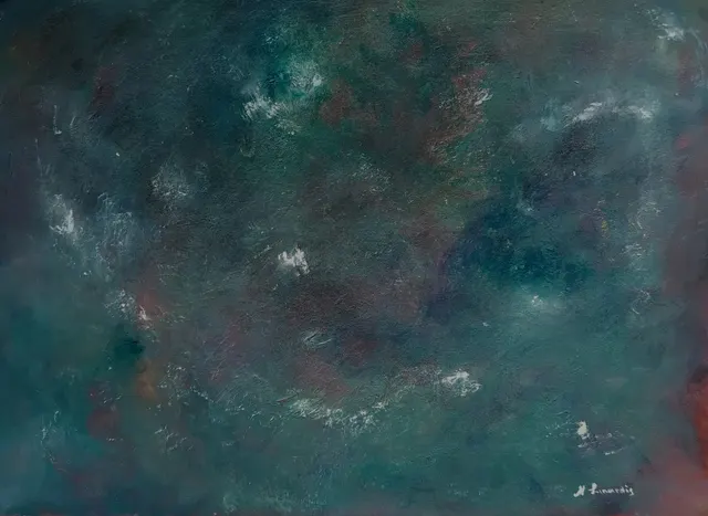 In dark space