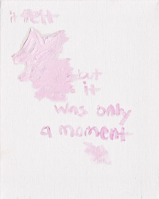 only a moment