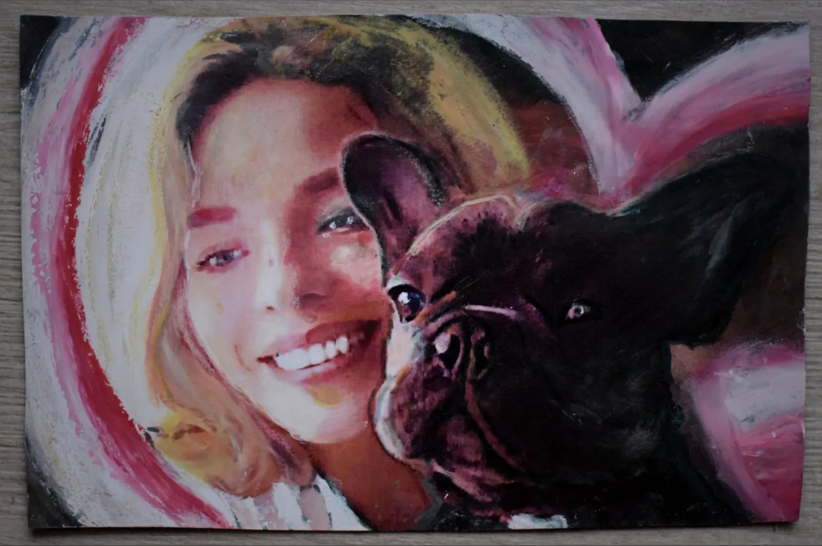 Dog portrait: Frenkie (commissioned art) — 2