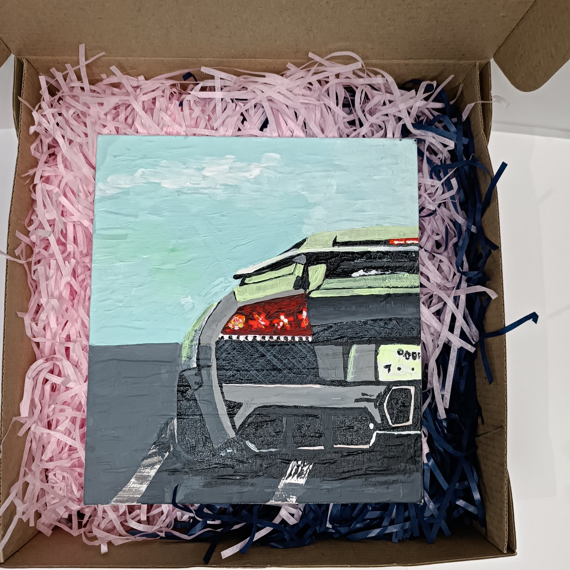 Car Lamborghini, electro, forsaj