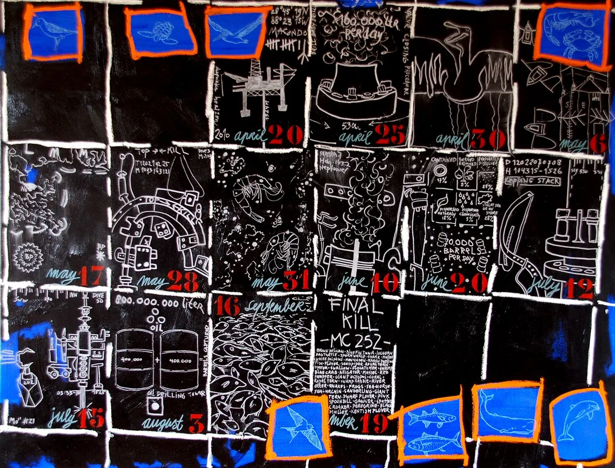 Deepwater Horizon · 2011 · 130×100 cm