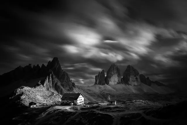 Tre Cime di Lavaredo, limited edition artwork 1/5
