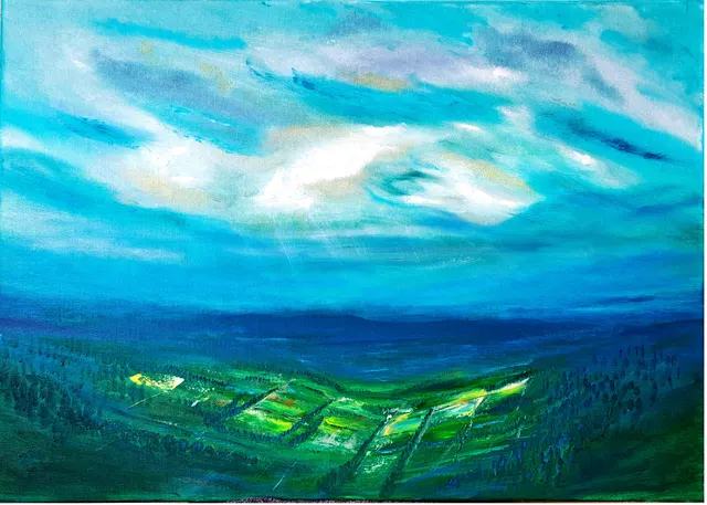Calm and serene in Green III