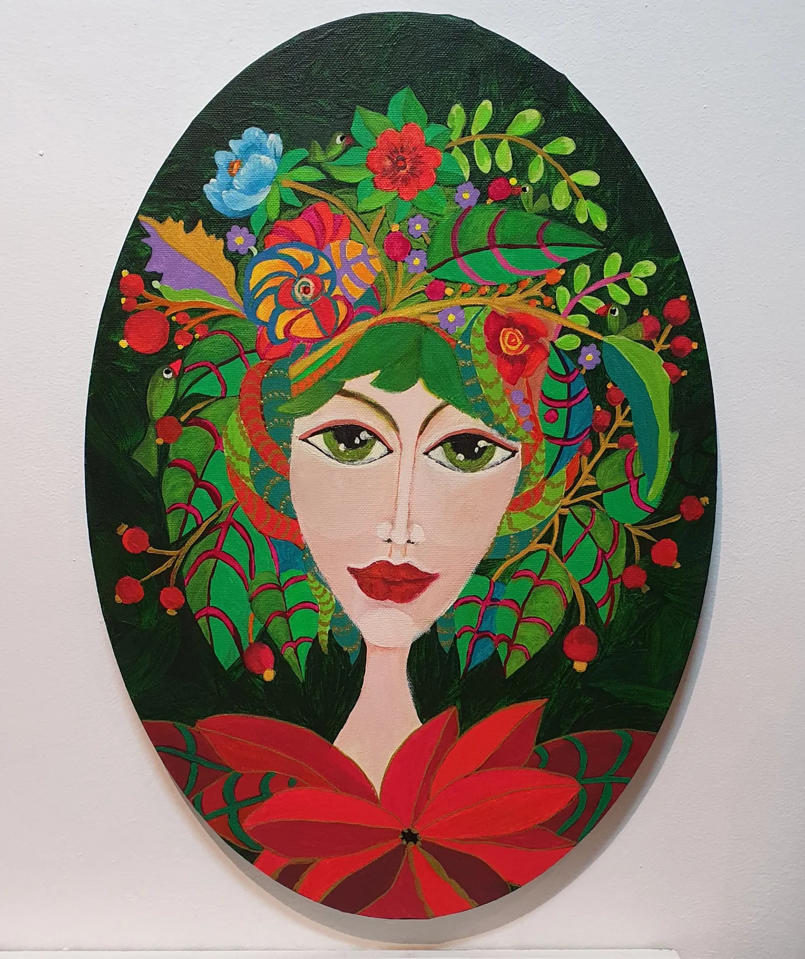 Leana · 2021 · 35×50 cm