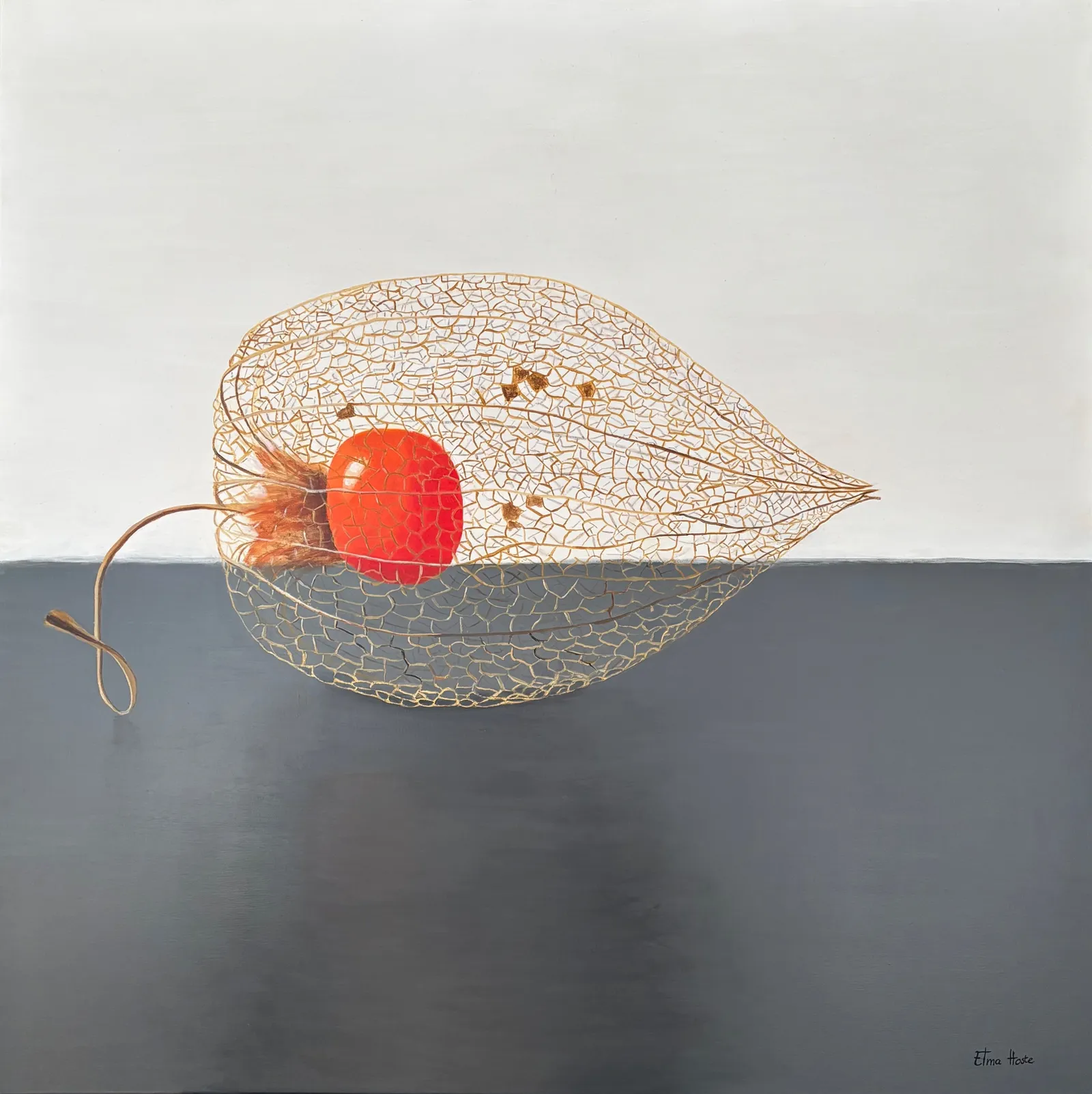 Vervallen schoonheid · 2025 · 100×100 cm