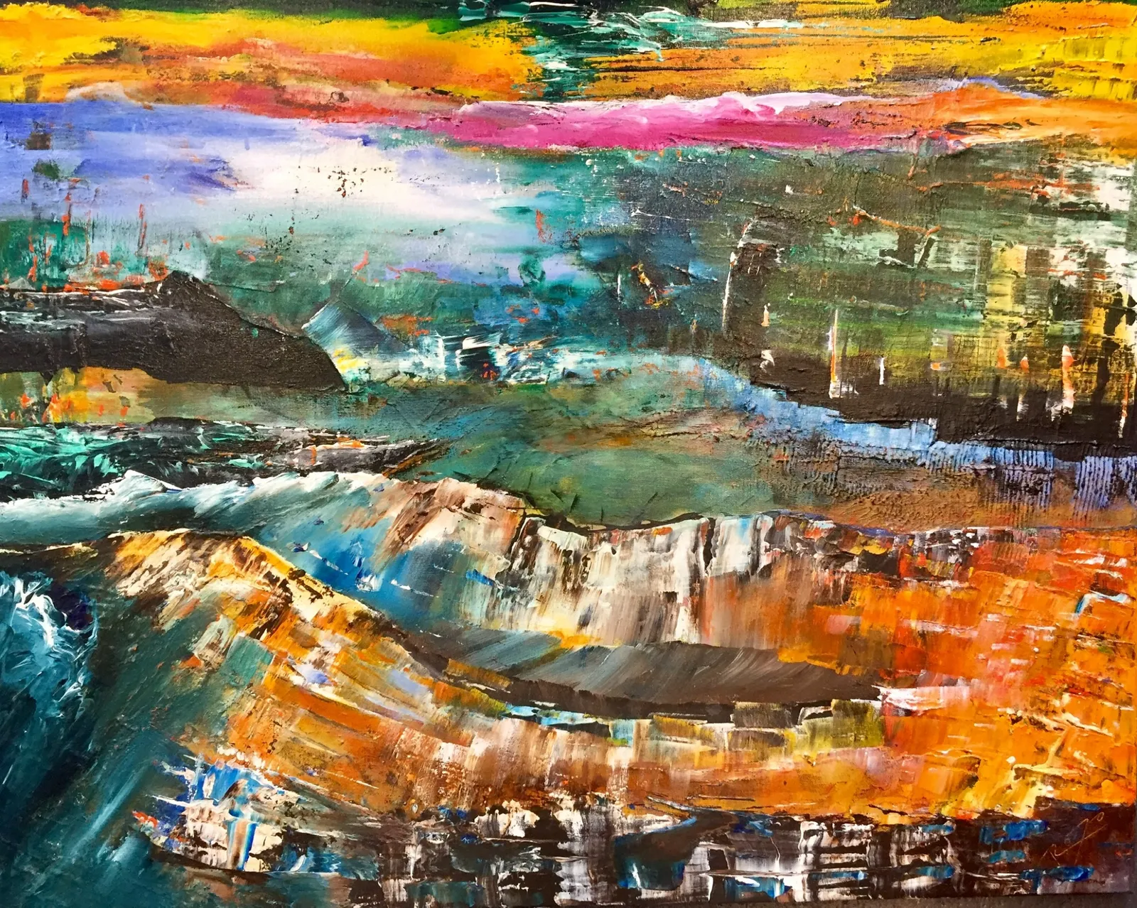 UNTITLED - ROJO 0043 · 2021 · 80×100 cm