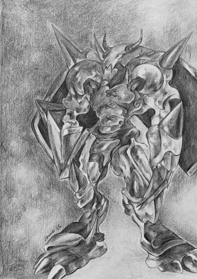 Wargreymon Sketch