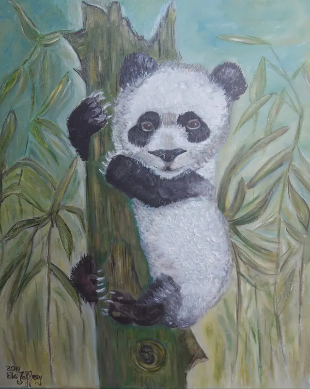 Het kleine pandabeertje / The little panda bear