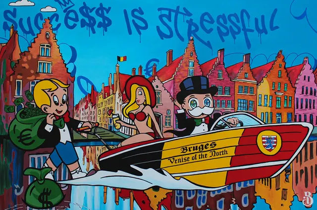 Success is Stressful - Mr. Monopoly & Richie Rich in Bruges