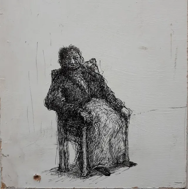 Old Man, Seated