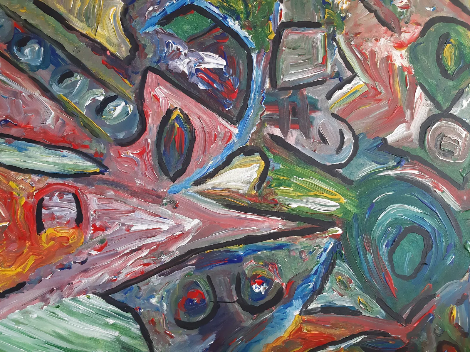 Chaos Madness · 2014 · 80×60 cm