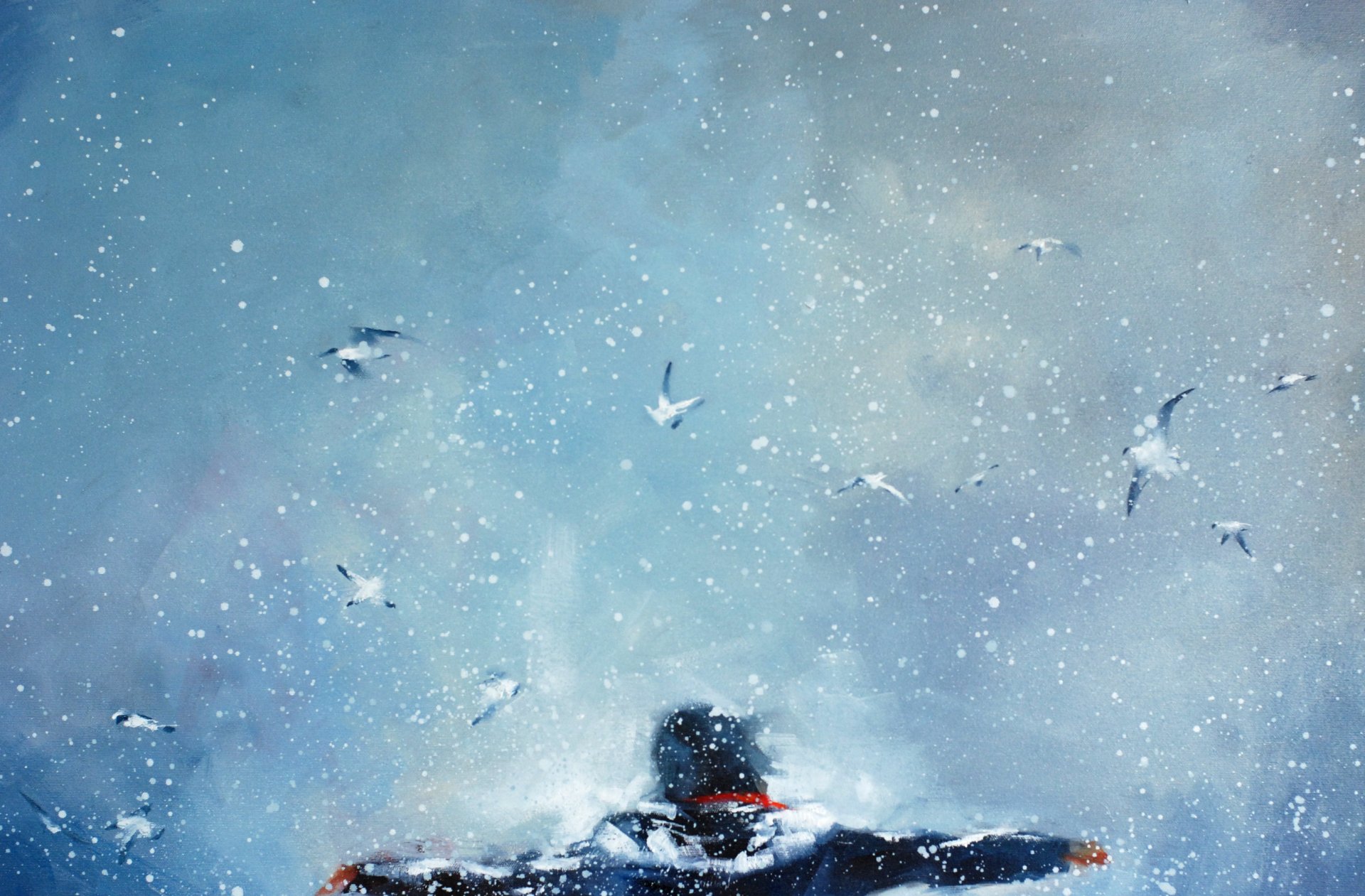 Winter prayer.