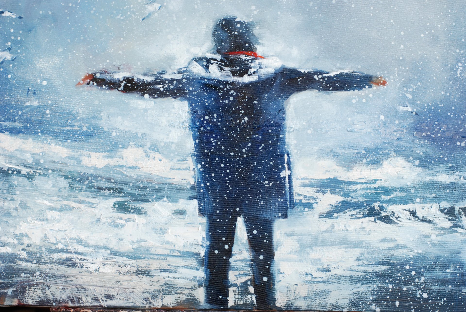 Winter prayer.