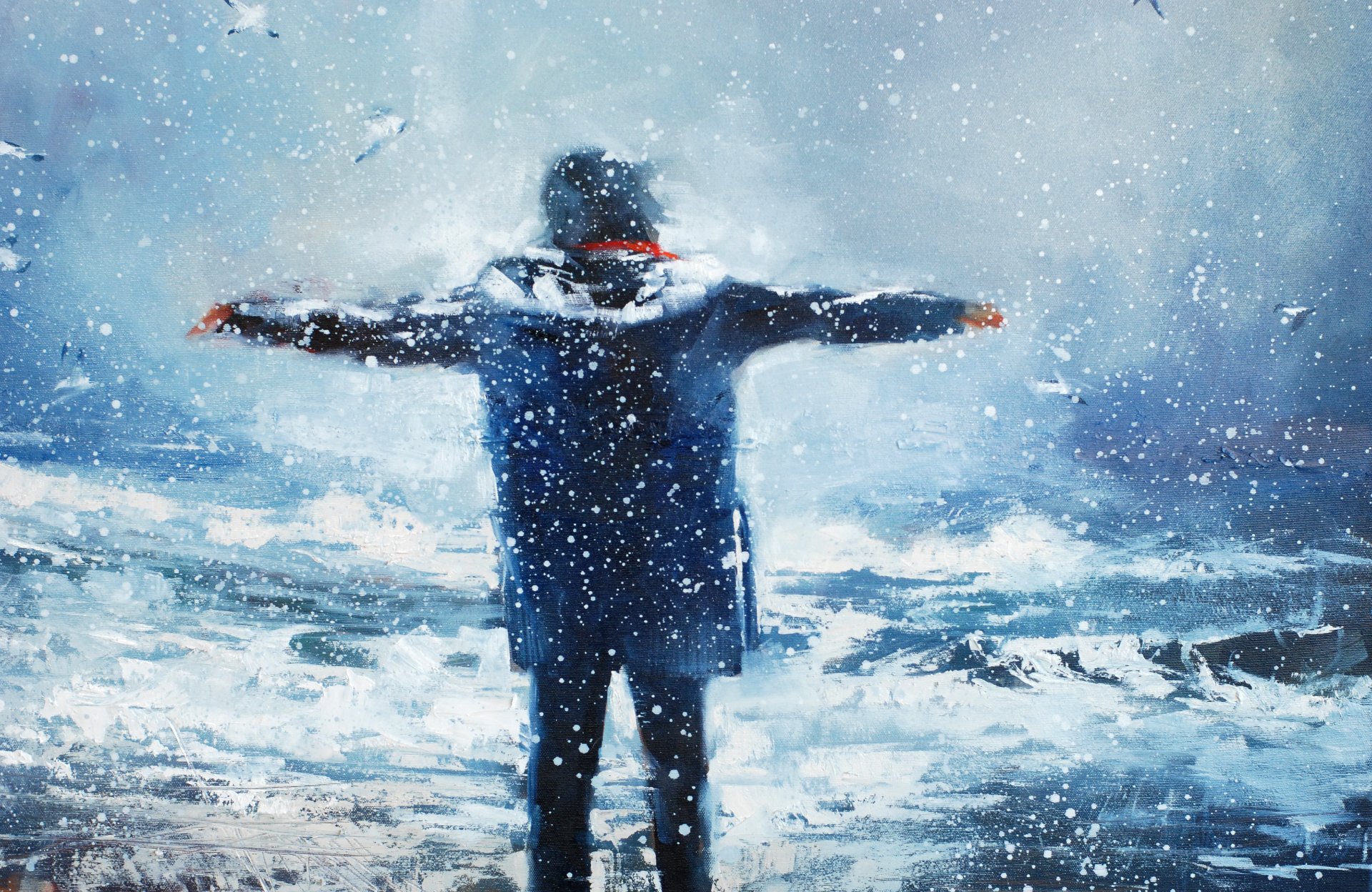 Winter prayer.