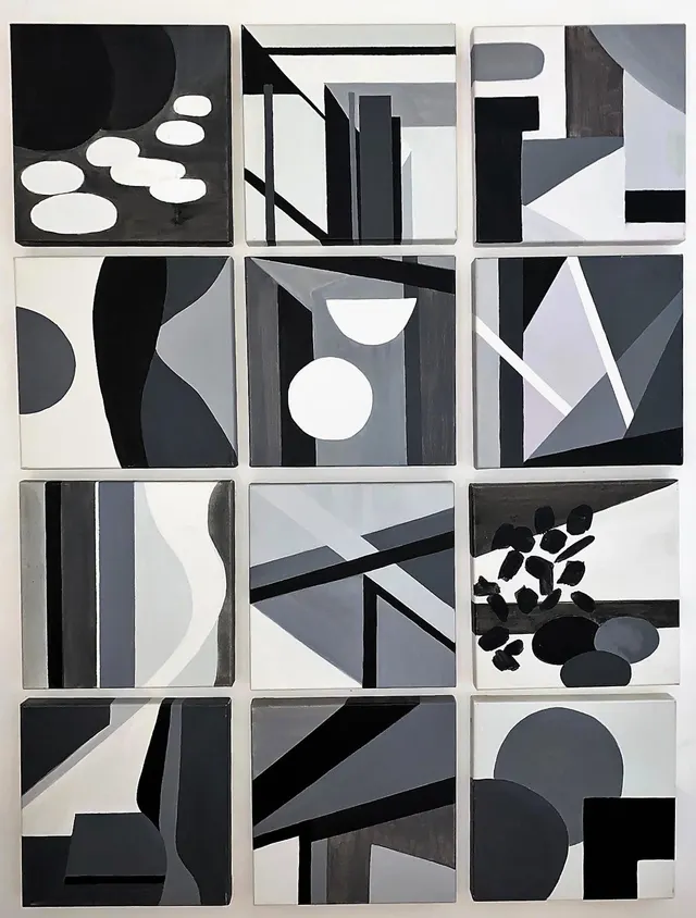 Garden view 12 pieces