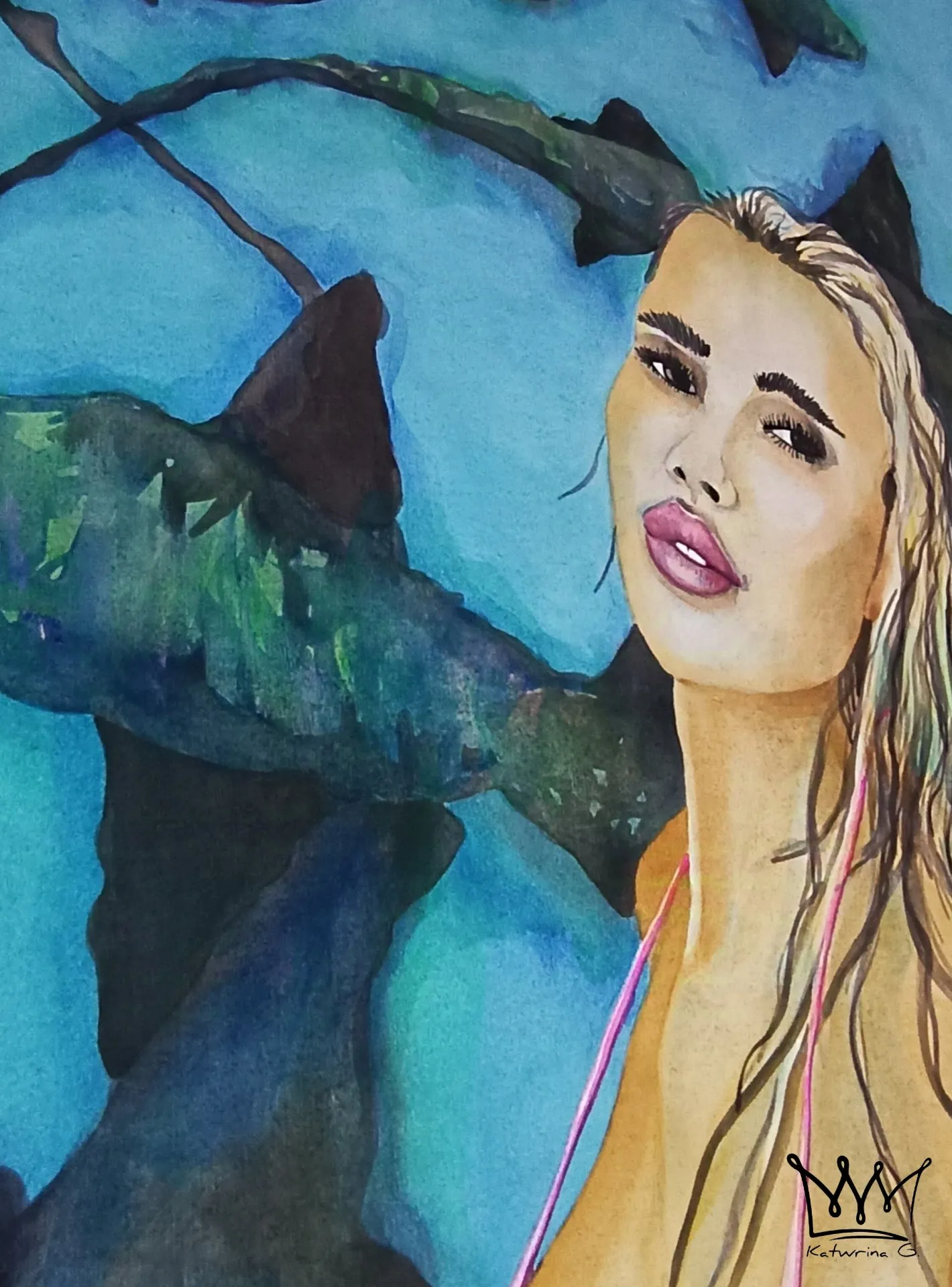 Maldives Love 8 — Katwrina Golban, paper — 2