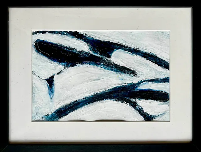 Magpie 17. The meeting on the horizon. From the series “Do you see the magpie?”