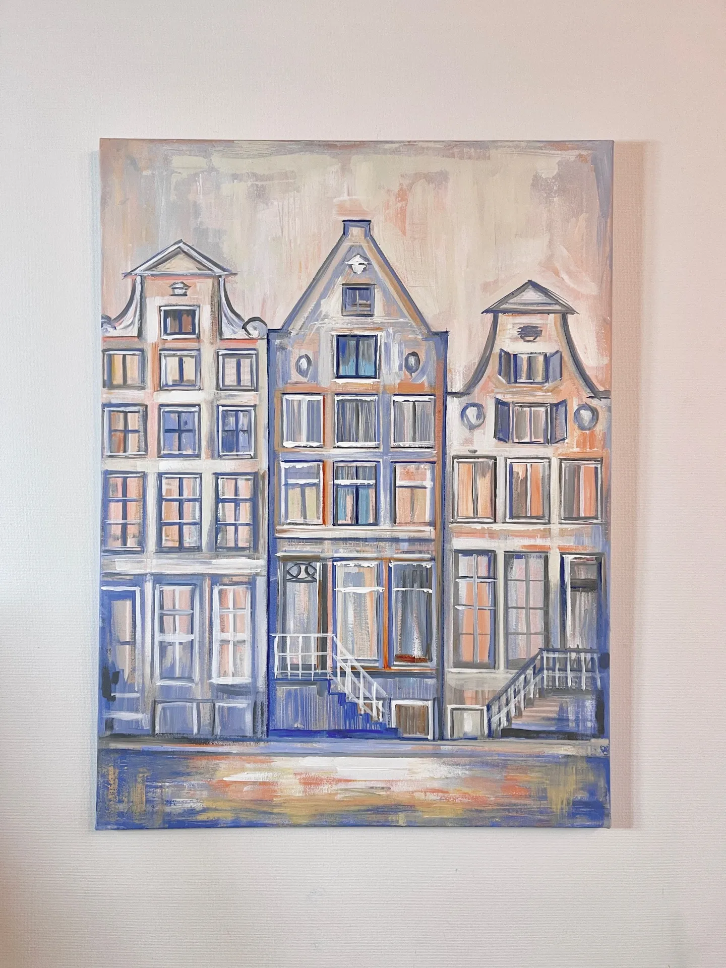 Amsterdam view XIX · 2023 · 60×80 cm