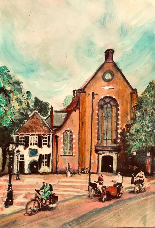 Utrecht postcard & poster series VIII | St. Janskerk