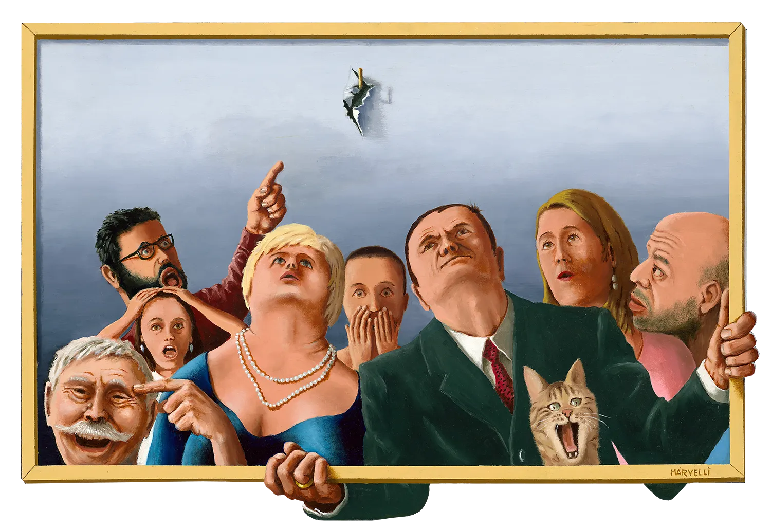 The family portrait - HD Finish on aluminium · 2019 · 90×61 cm