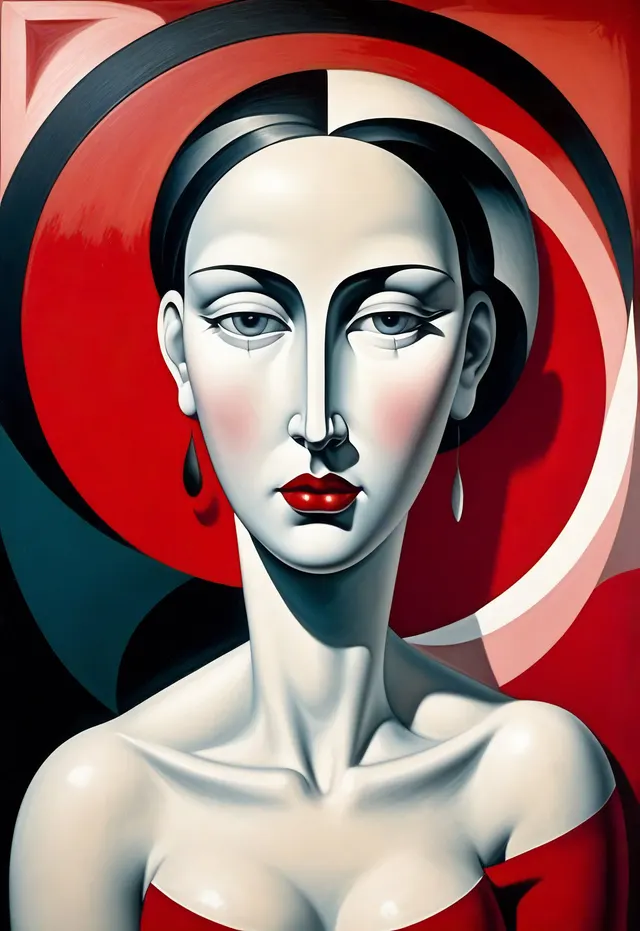"Crimson Serenity"