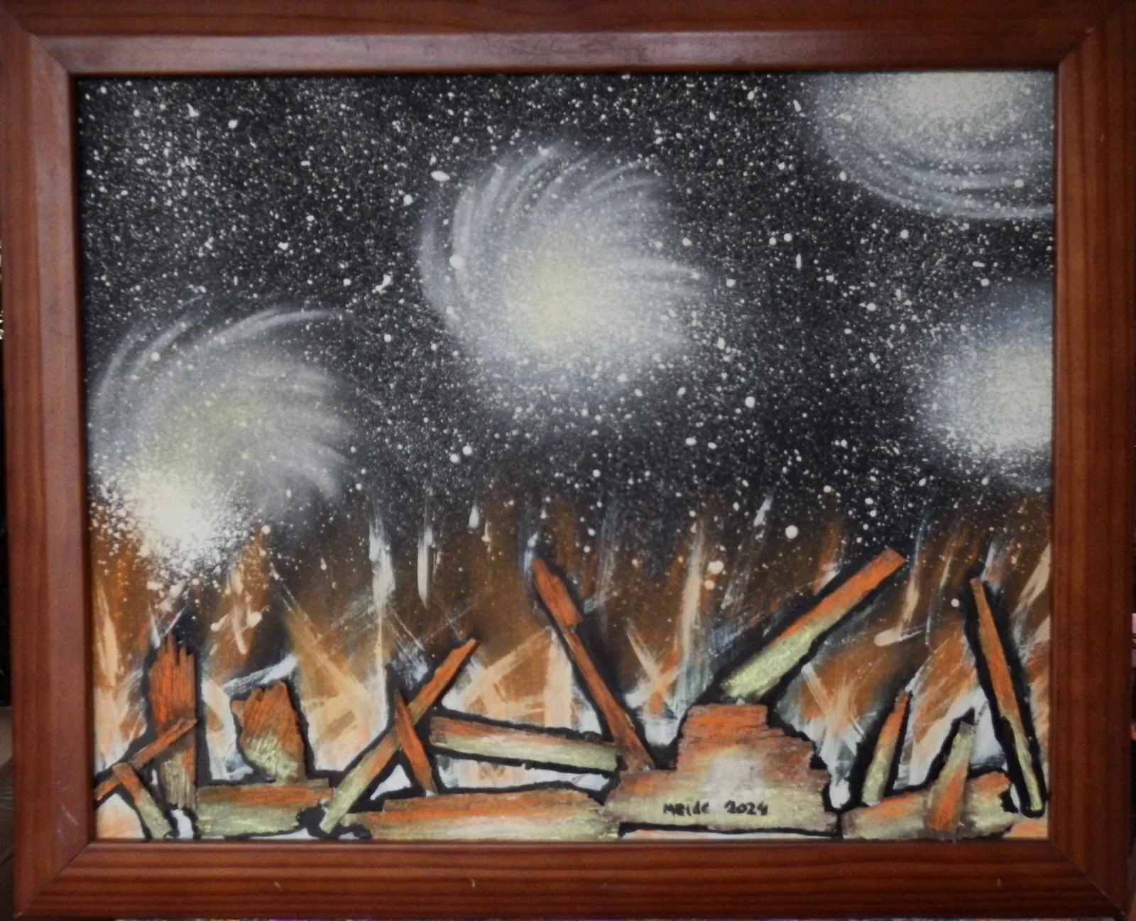 burn wood cometics