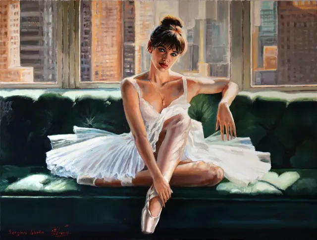 The sunny day at the ballet school II